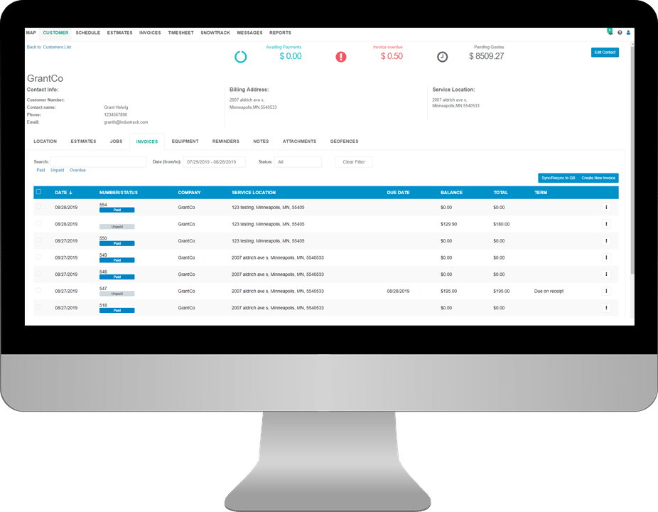 Manage Invoices & Payments Easily with IndusTrack CRM