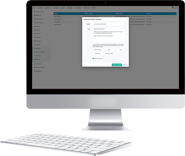 Set reminders with IndusTrack CRM